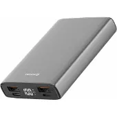Swissten Aluminium POWER BANK 10000 mAh 20W Power Delivery GREY