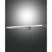 FABAS LUCE LED wandlamp Rapallo, chroom, IP 44, 60 cm Rapallo, chroom / zilver, Hal, metaal, Modern, Wandlamp