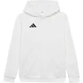 Adidas Entrada 26 Hoodie Wit 13-14 Years Kinderen