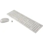 Logilink ID0104W toetsenbord Inclusief muis USB Duits Wit