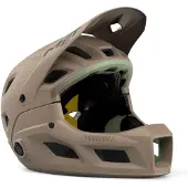 Met Parachute MCR Mips Beige/Groen Afneembare Kinband Helm || Maat: S (52-56 cm)