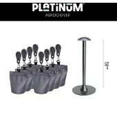 Intratuin Platinum AeroCover Hoessteunset Voor Tuinmeubelhoezen
