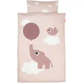 Done by Deer Baby Elphee Bed Sheet Roze Kinderen