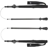 Mammut - Aenergy Ultra Vario Carbon Poles - Trekkingstokken 95-110 cm, zwart