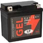 Landport Gel 50412 / YTX5L-BS / 504012003 accu (12V, 5Ah, 90A)