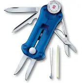 Victorinox Swiss Army Golf Tool 0.7052.T2 Multitool Aantal functies 10 Blauw (transparant)