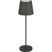 Eglo Tafellamp Leonero zwart met stof
