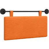vidaXL Hangend hoofdbord Corduroy stof