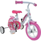 Dino Bikes Dino Kinderfiets Unicorn 10 Inch Roze Roze Metaal Kinderfiets