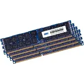 OWC RAM-geheugen: 4x 16GB, PC3-14900, DDR3, ECC, Registered, 1866MHz - Blauw