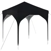 vidaXL Pop-up Feesttent 194 x 194 x 245 cm Antraciet