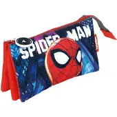 Spiderman etui Spider Man junior 21 x 11 cm polyester rood