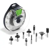 Festool 498979 Frezenset Hardmetaal Schachtdiameter 8 mm