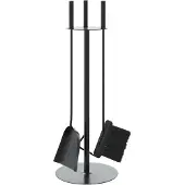vidaXL 4-delige openhaardgereedschapset 22x59 cm staal