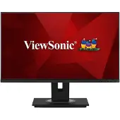 Viewsonic VG2448A-2 LED-kantoormonitor 60,45 cm (23,8 inch) Veelzijdige voet en aan drie zijden randloos, Full HD, 16:9, 5 ms, IPS, 250 cd/m², 100 Hz, 99% sRGB, DisplayPort