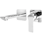 Sapho Pax inbouw wastafelmengkraan, chroom