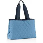 Reisenthel Classic Shopper L Schoudertas - 12L - Rhombus Blauw