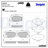Delphi LP2073 Remblokken