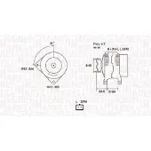 MAGNETI MARELLI 063731814010 Dynamo / Alternator