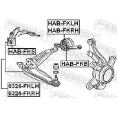 FEBEST 0324-FKLH Draagarm