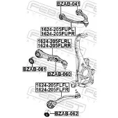 FEBEST 1624-205FLFL Draagarm