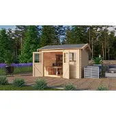 Karibu Tuinhuis Felsenau 3 320x320x239cm Wanddikte 38mm