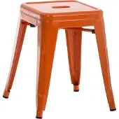 CLP Armin metalen kruk oranje