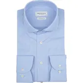 Profuomo Japanese Knitted Hemd Lichtblauw