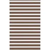 vidaXL Dubbele rolgordijn, bruin, 150x200 cm, stofbreedte 145,9 cm, polyester