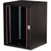 Roline 19-inch wandbehuizing Pro 16 U, 600x600 BxD zwart