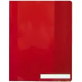 Durable Snelhechter A4 PVC extra breed rood