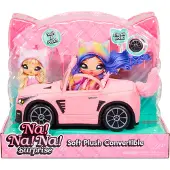 Mga Na! Na! Na! Surprise, zachte pluche auto, geschikt voor pannenkoeken, voor kinderen van 3 jaar en ouder