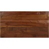 vidaXL Tafelblad rechthoekig 120x70x2,5 cm massief gerecycled hout