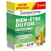 Santarome Organic Liver Wellness 30 Ampullen