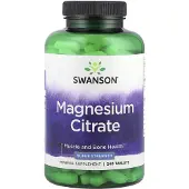 Swanson Health Magnesiumcitraat Super Strength 240 Tabletten (240 Tabletten)