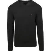 Tommy Hilfiger Trui 'ESSENTIAL' zwart