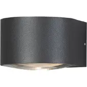 Konstsmide Gela 7881-370 Buitenlamp (wand), Wandlamp Energielabel: F (A - G) LED 6 W Antraciet