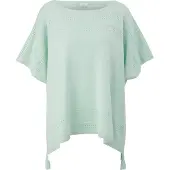 s.Oliver Poncho groen dames. Maat: 1