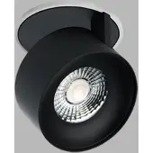 LED2 21507313DT CLIP, inbouwspot, dimbaar, 11W, 3000K, zwart/wit