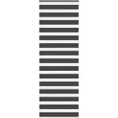 vidaXL Zebra rolgordijn 85x200 cm stofbreedte 80,9 cm zwart