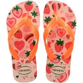 Havaianas HAV. KIDS FLORES Roze/CONFETI Meisjes Slippers - Roze/confetti