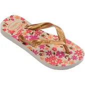 Havaianas Slippers Flower beige Rubber Maat 35/36