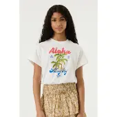 Garcia meisjes T-shirt, 128/134, Wit