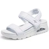 SKECHERS Sandaal 'UNO' wit
