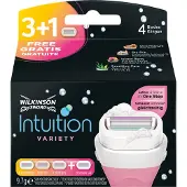 Wilkinson Navulmesjes Intuition Variety - 4 Stuks