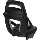 Qibbel Junior 6+ Fietsstoeltje Achter Bagagedrager bevestiging - Quick Connect - Longtail edition - Midnight Black - exclusief voetbeschermingsplaten en voetsteunen