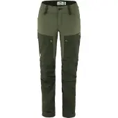 Fjällräven - Women's Keb Trousers - Trekkingbroek 40 - Regular, olijfgroen