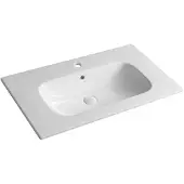 Hak Piedra Keramische meubelwastafel 81x46,5cm, wit