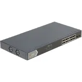 Hikvision DS-3E1518P-EI, 18 poorts smart switch met 16 x PoE, 1000Mb/Gigabit