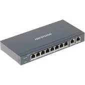 Hikvision DS-3E1310HP-EI 8 Port Fast Ethernet Smart POE Switch